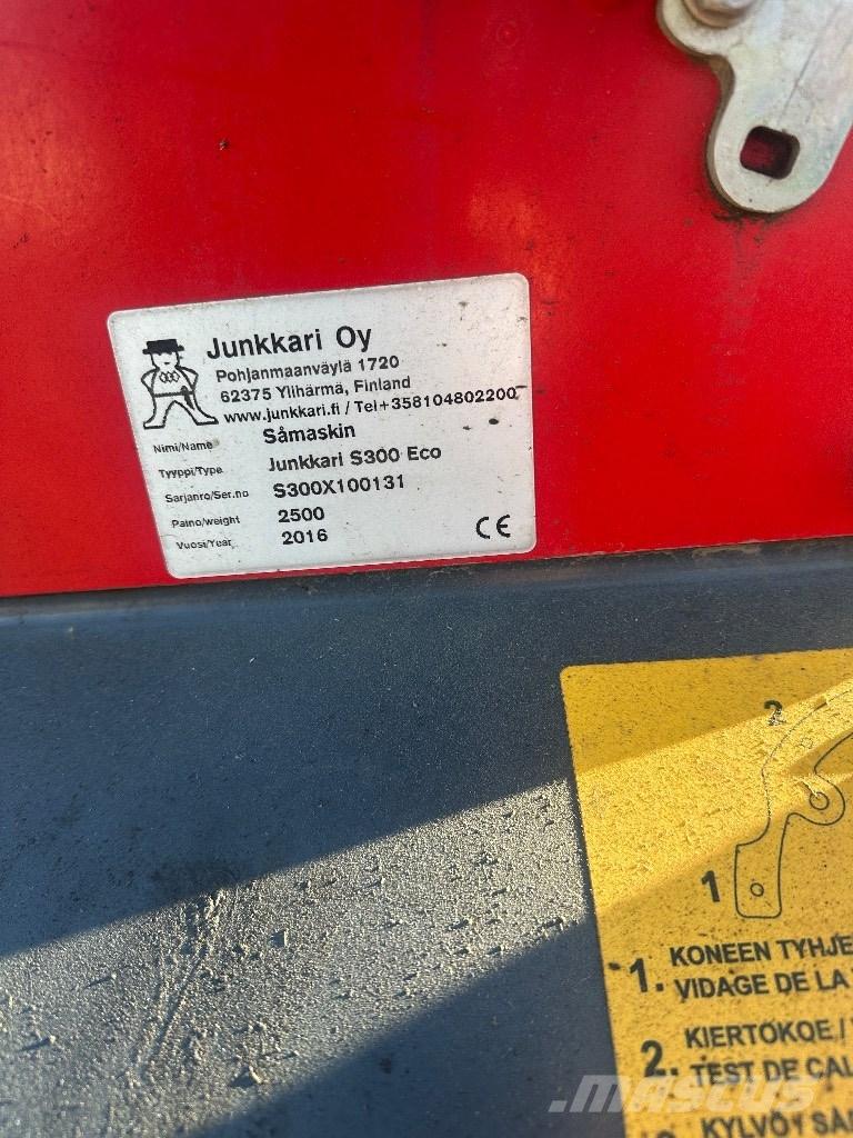 Junkkari S300 Eco Drillmaschinenkombination