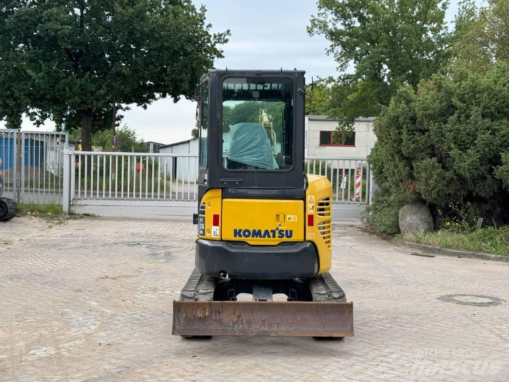 Komatsu PC26MR-3 Minibagger < 7t