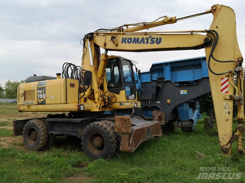 Komatsu PW 180 Mobilbagger