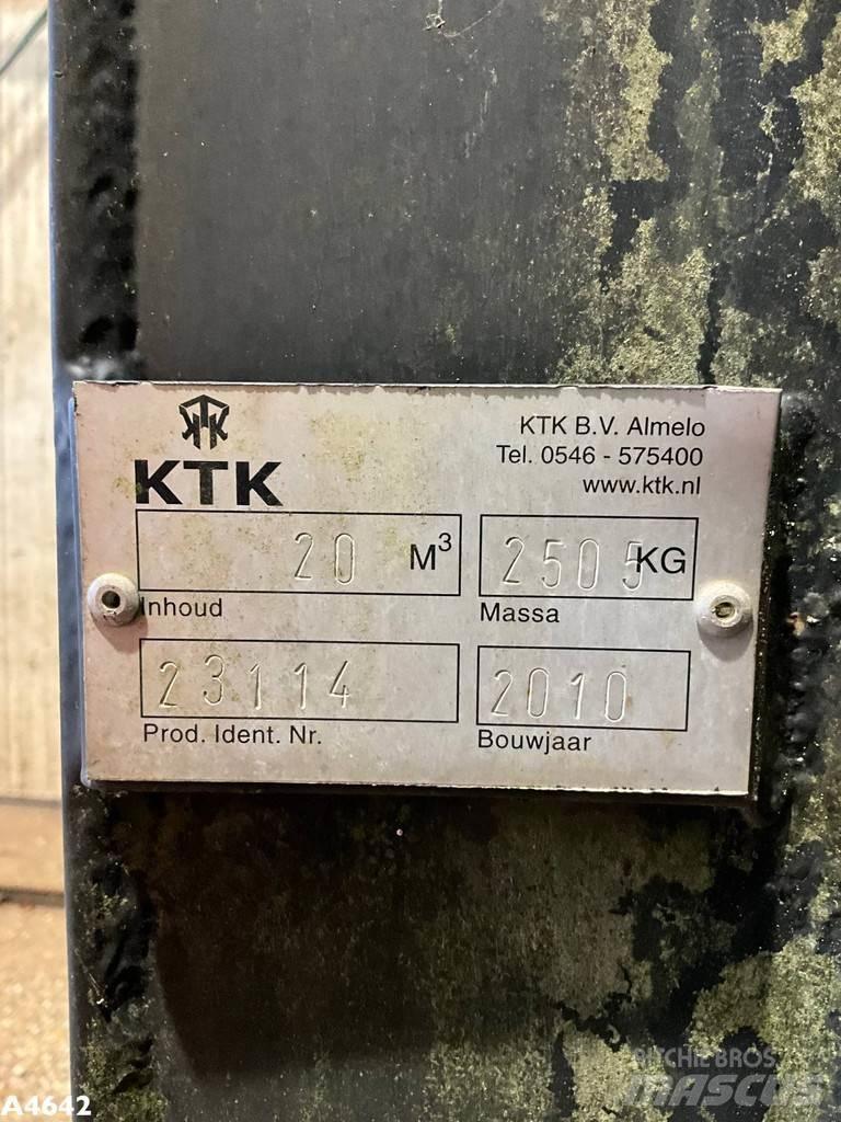  KTK 20m³ container Spezialcontainer