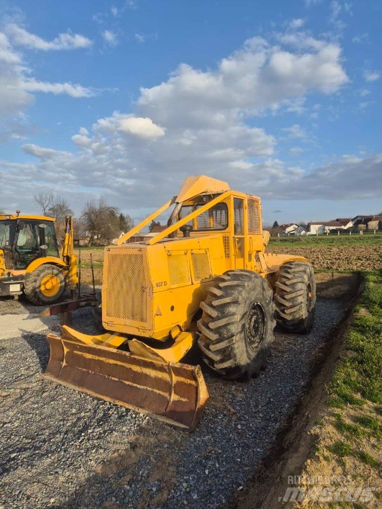 John Deere 667d Forsttraktoren