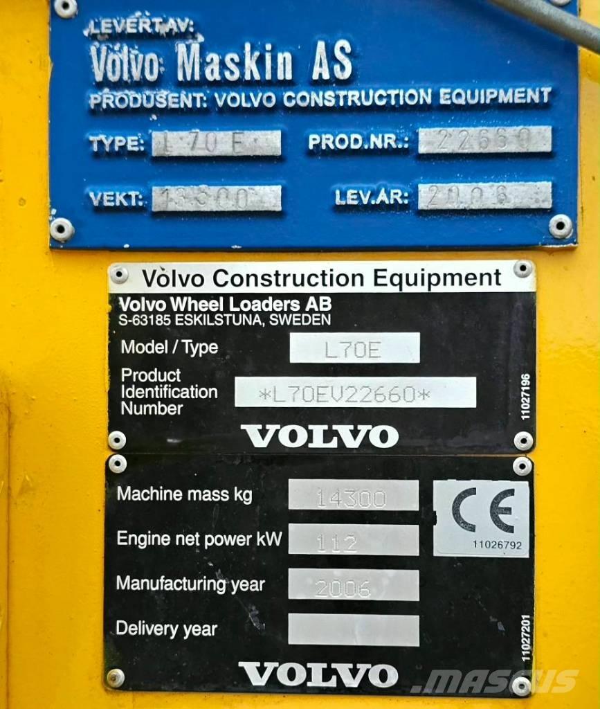 Volvo L 70 E Radlader