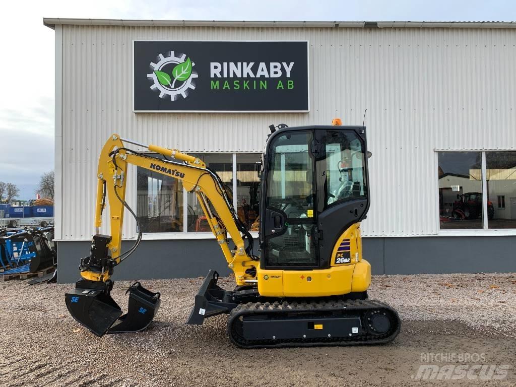 Komatsu PC26 MR-5 Minibagger < 7t