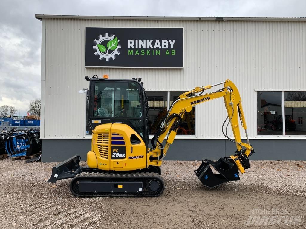 Komatsu PC26 MR-5 Minibagger < 7t