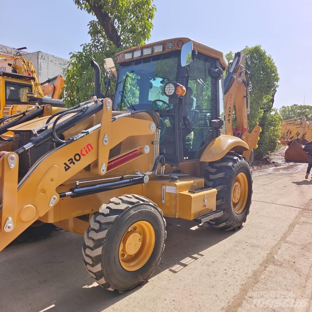 CAT 420F Baggerlader