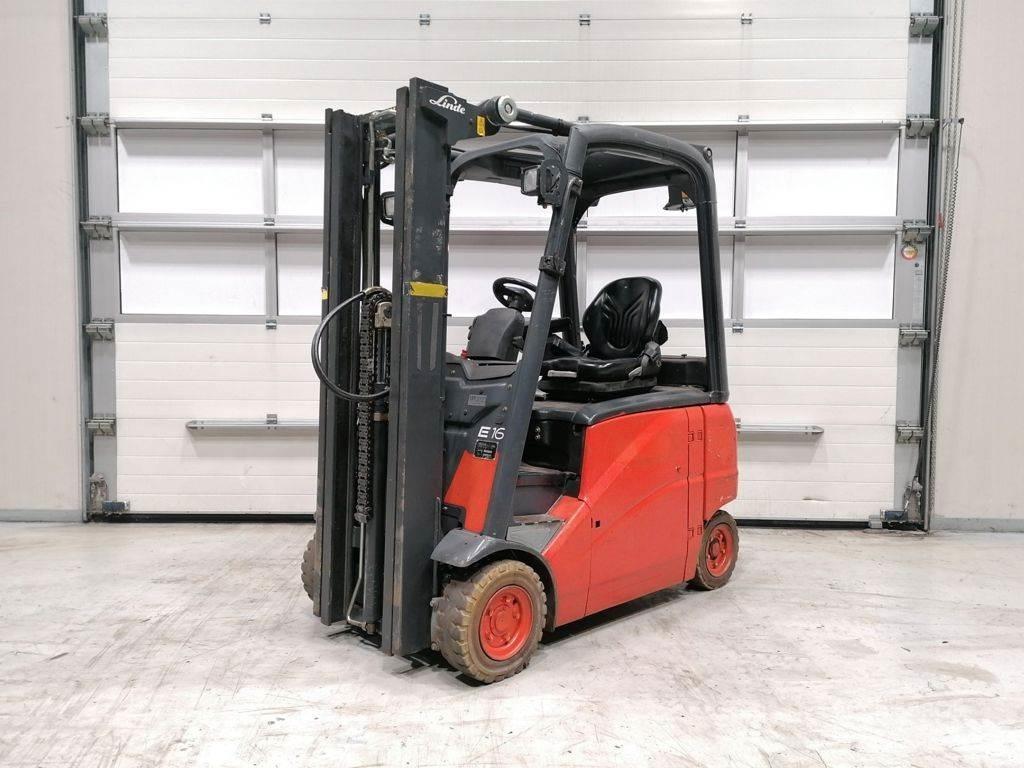 Linde E16PH-01 Elektrostapler