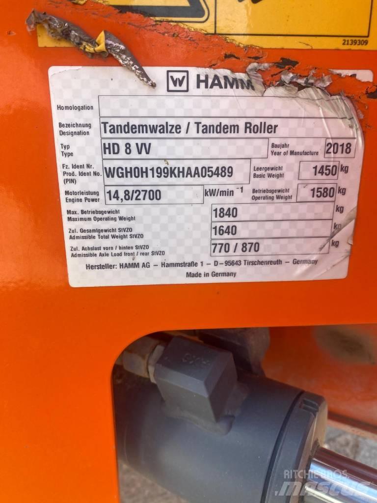 Hamm HD8VV Tandemwalzen
