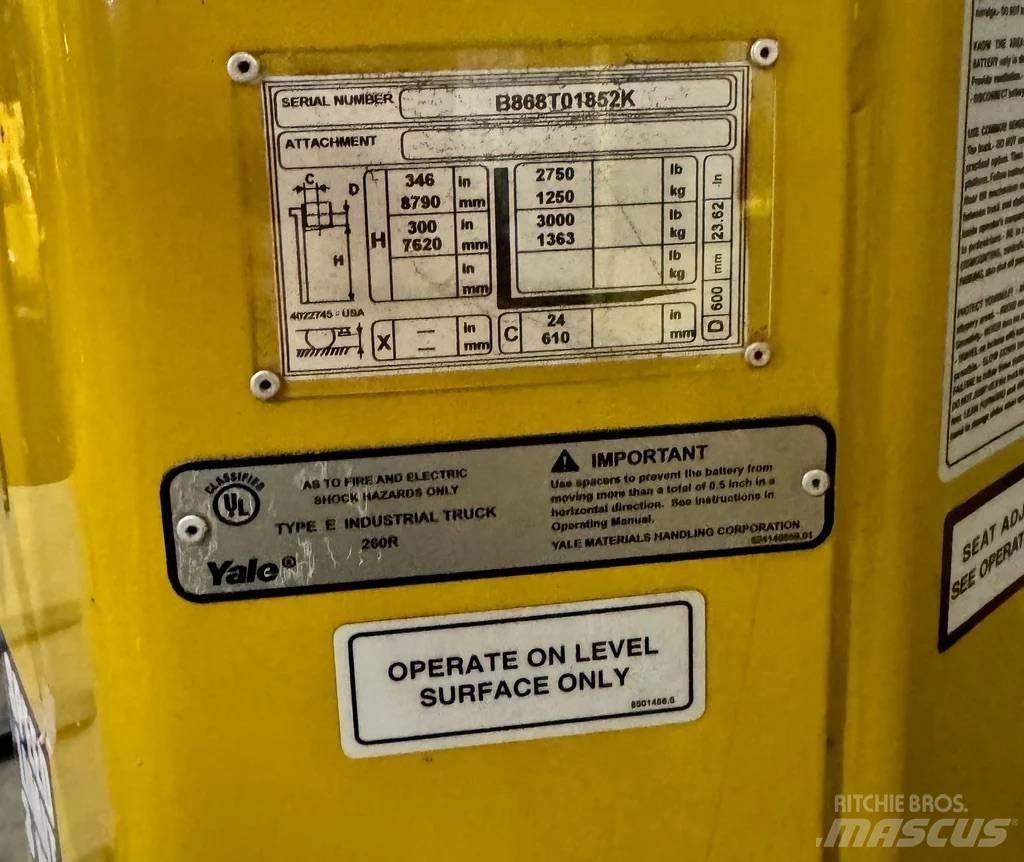 Yale NTA030SB Elektrostapler