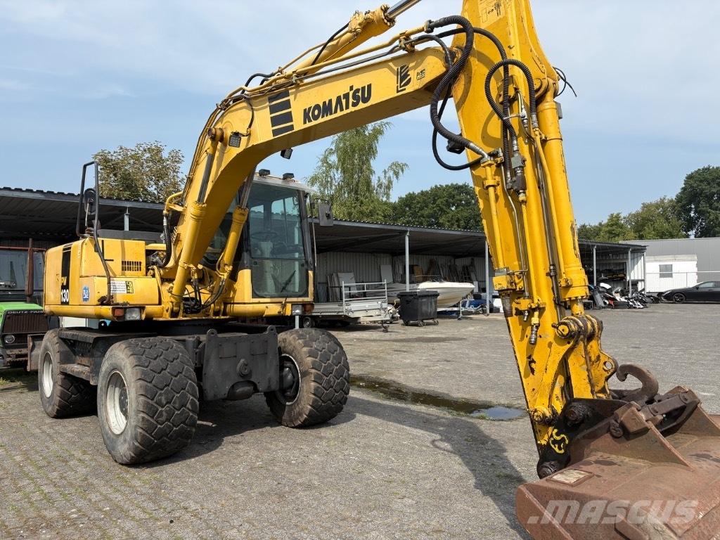 Komatsu PW 130-7K Mobilbagger