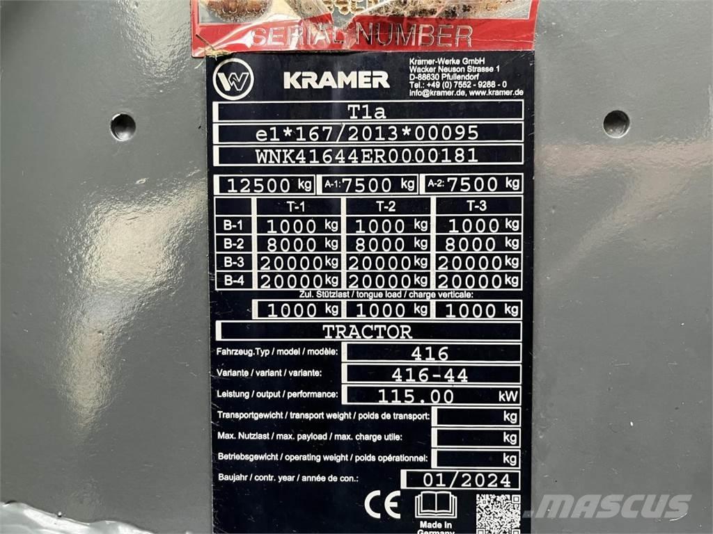 Kramer KT557 Teleskoplader für Landwirtschaft