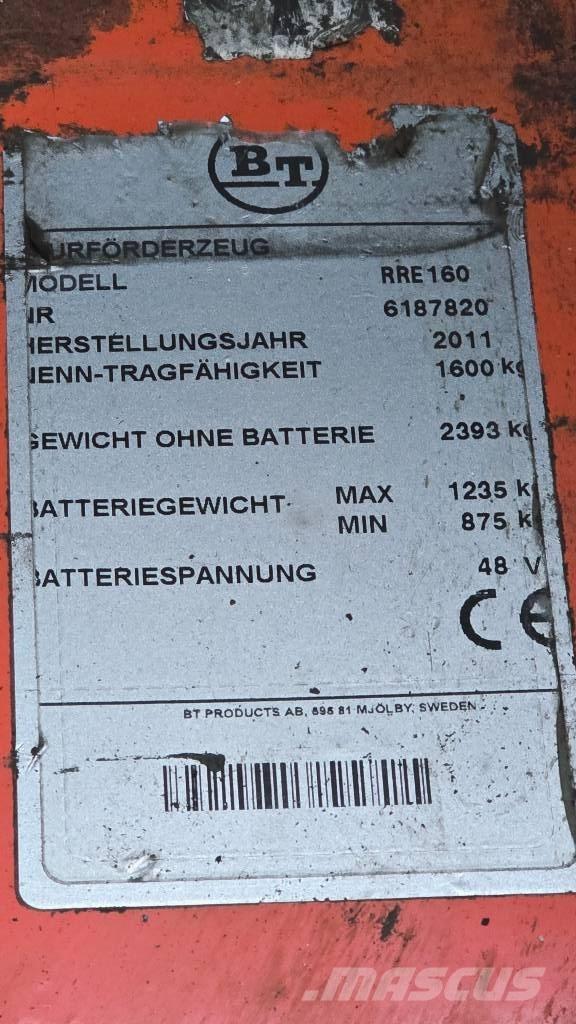 BT RR E 160 Schubmaststapler