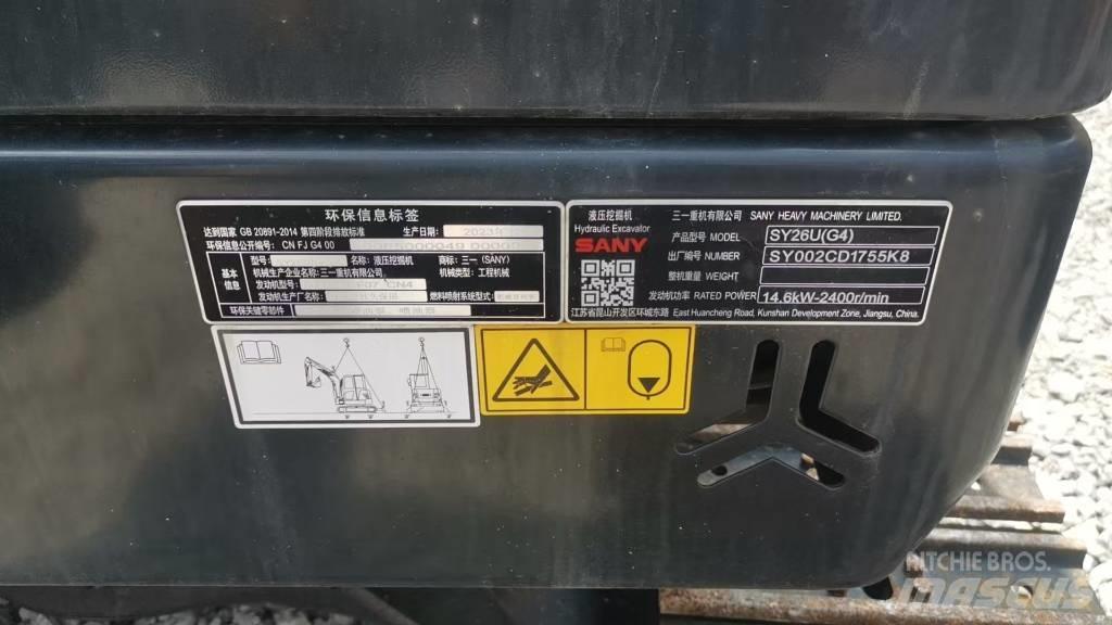 Sany SY 26 U Minibagger < 7t