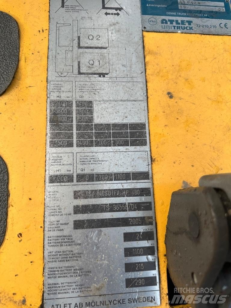 Atlet TS140 Deichselstapler
