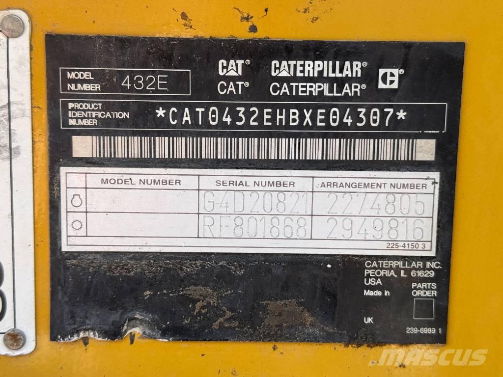 CAT 432 E Baggerlader