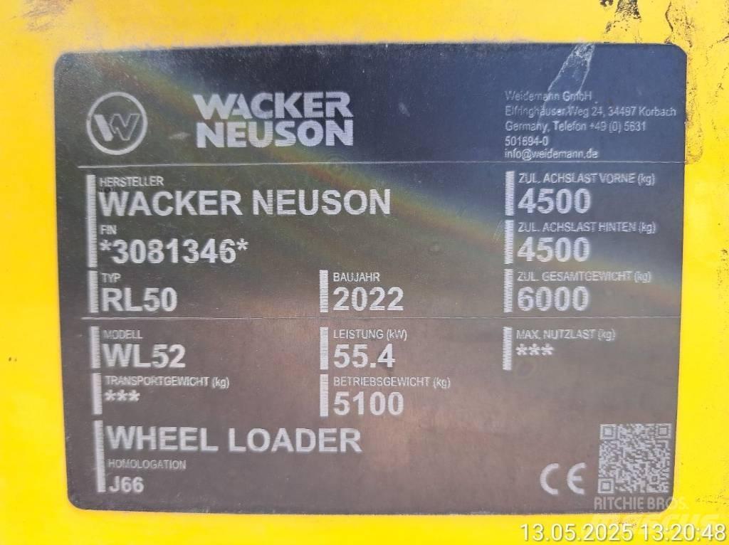 Wacker Neuson WL52 Radlader