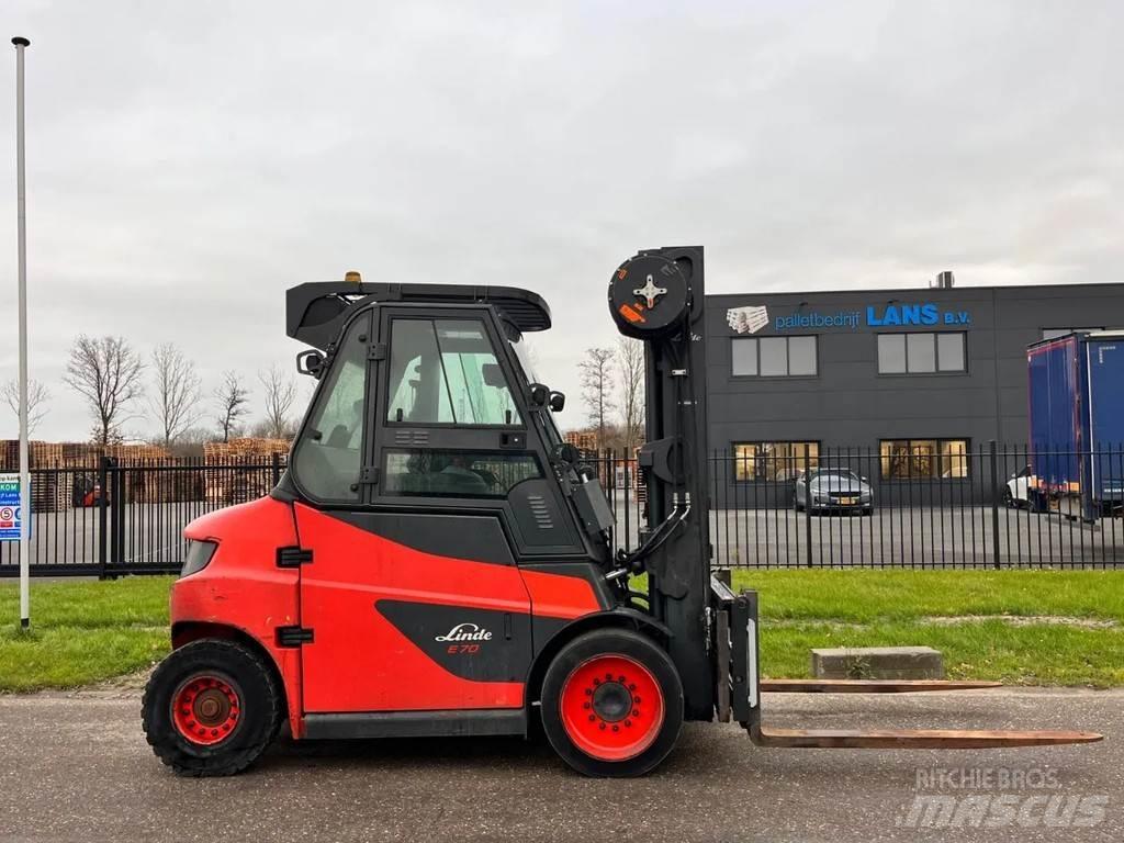 Linde E70-01 Elektrostapler