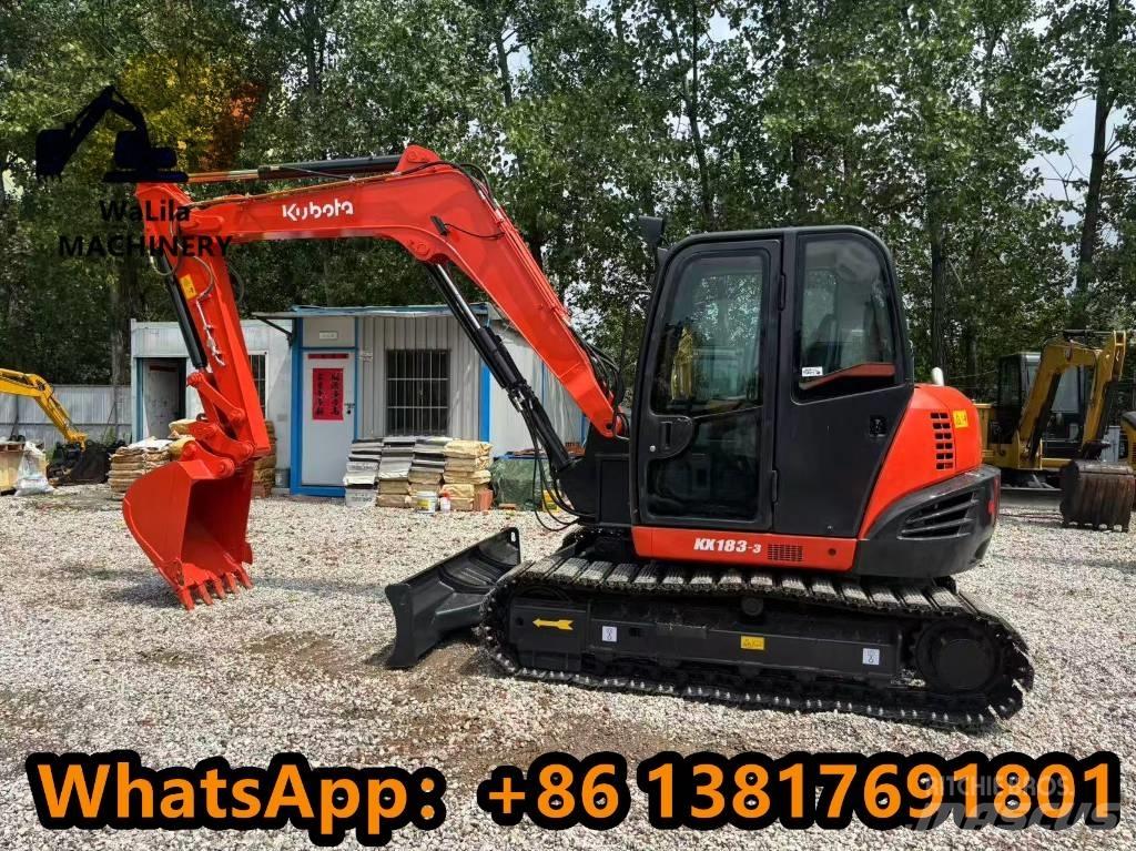 Kubota KX 183-3 Minibagger < 7t