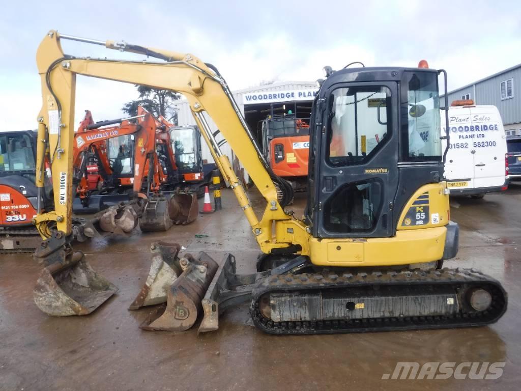 Komatsu PC 55 MR-3 Minibagger < 7t