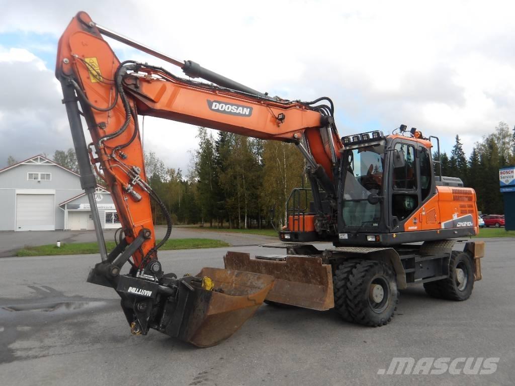 Doosan DX 210 WE Mobilbagger