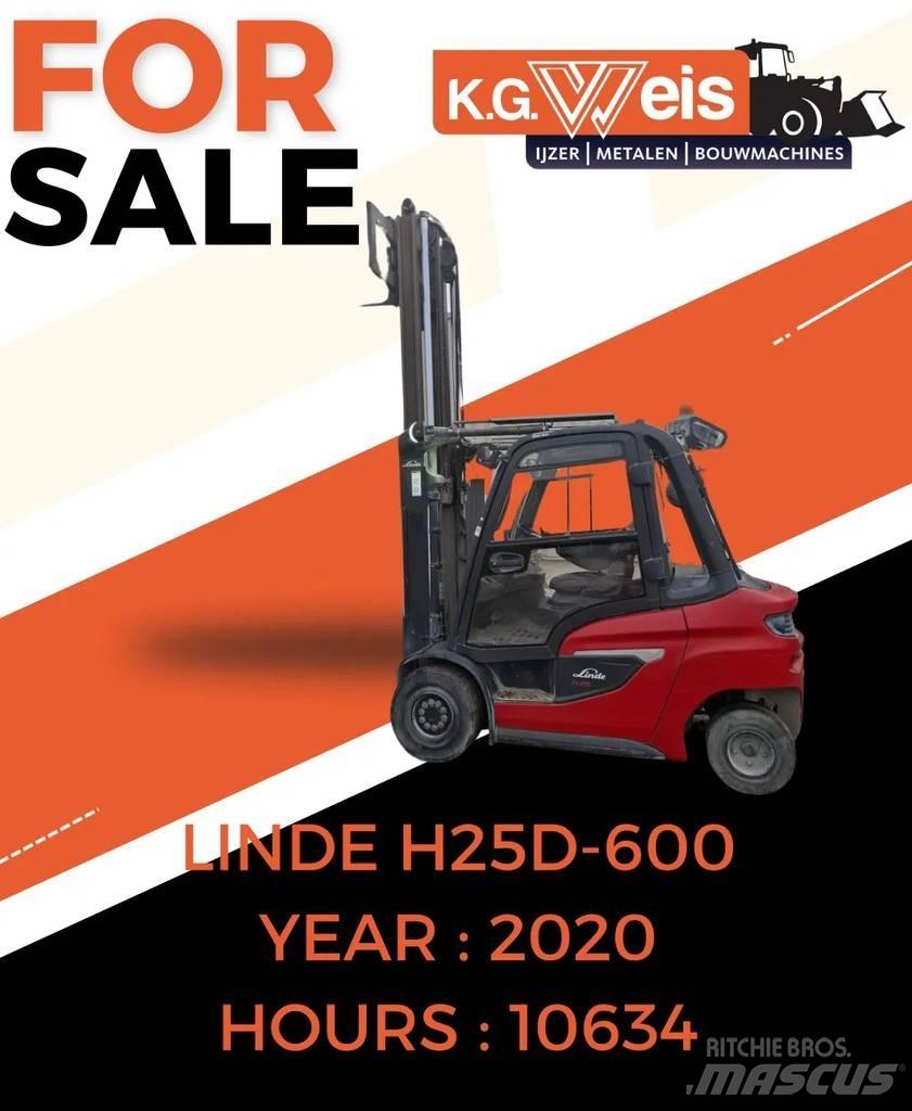 Linde H25D-600 Dieselstapler