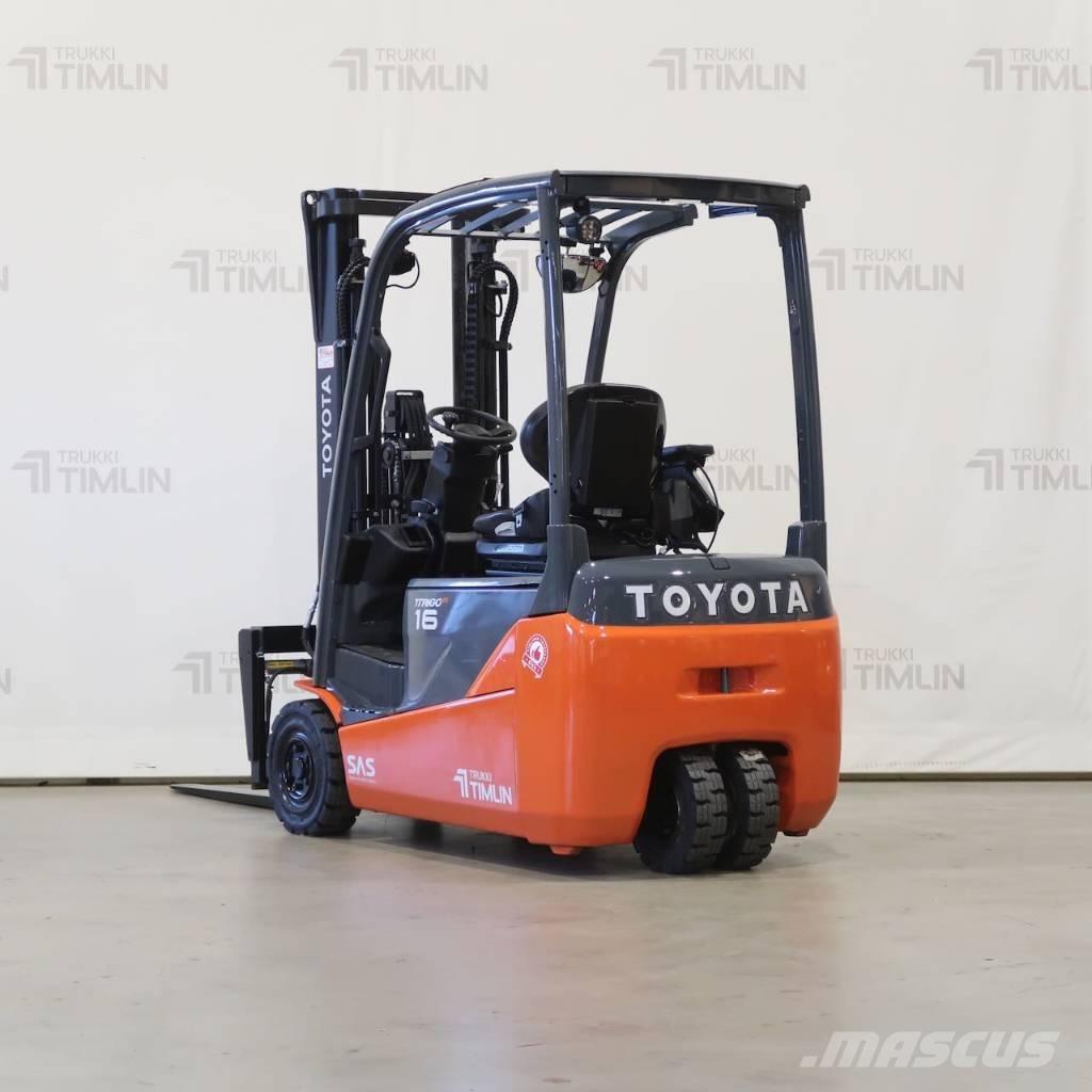 Toyota 8FBE16T Elektrostapler