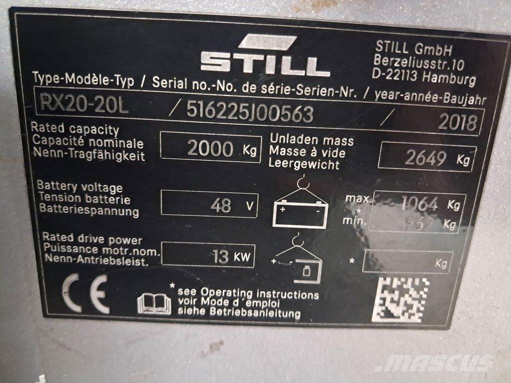 Still RX20-20L Elektrostapler