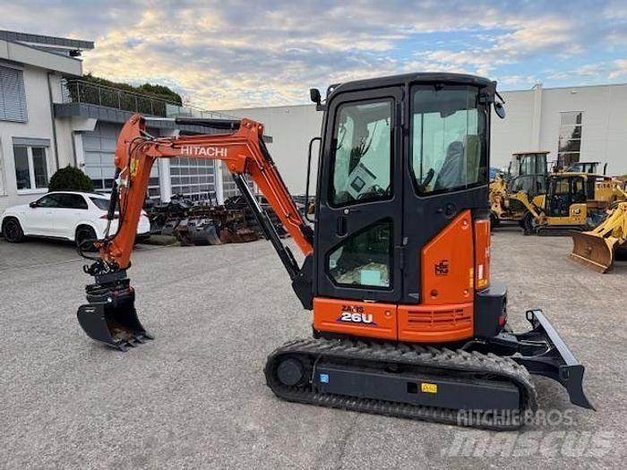 Hitachi ZX26 U-6 Minibagger < 7t