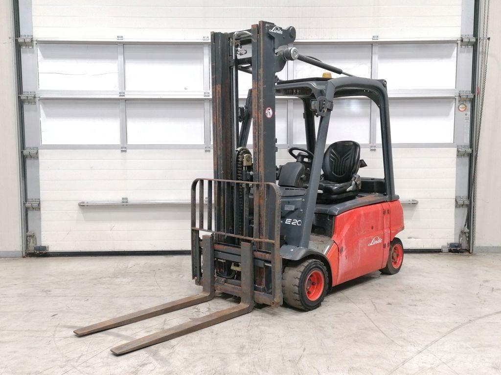 Linde E20PL-01 Elektrostapler