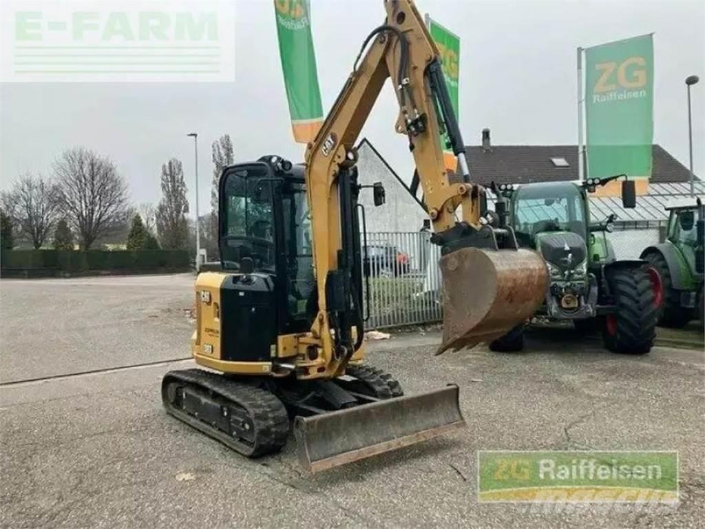 CAT 303 minibagger Mobilbagger