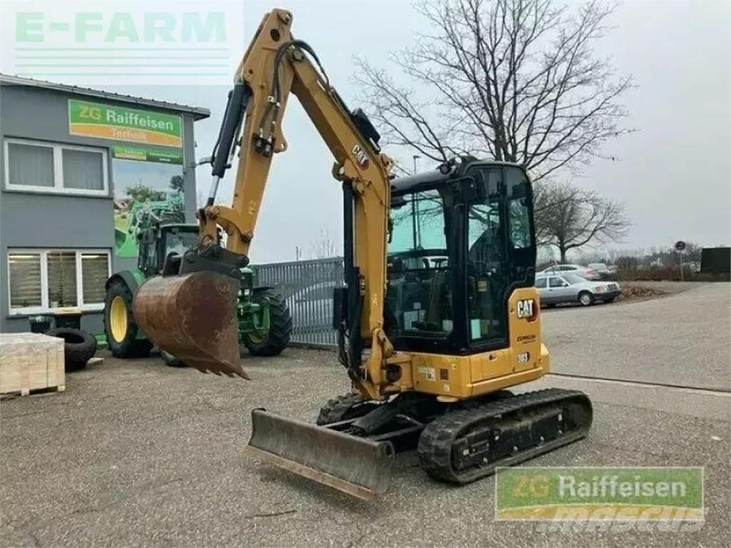 CAT 303 minibagger Mobilbagger