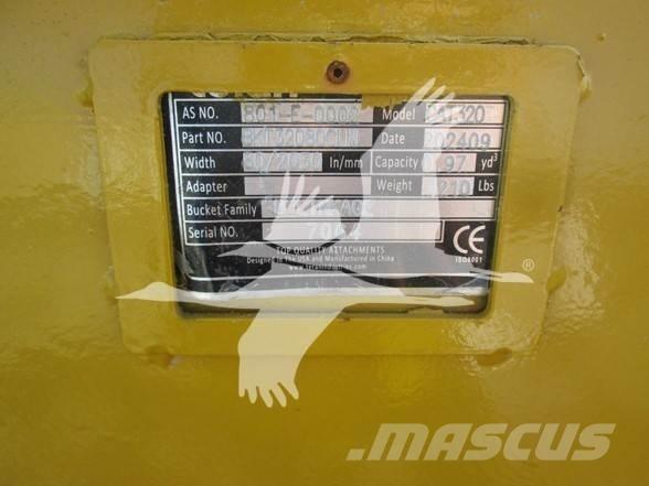Teran CAT320 Schaufeln