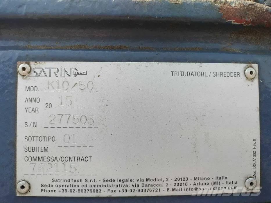 Satrind K10/50 Schredder