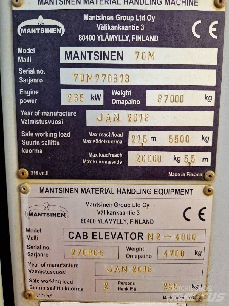 Mantsinen 70M Sonstige Flurförderzeuge