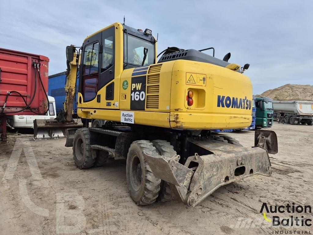 Komatsu PW160 Mobilbagger