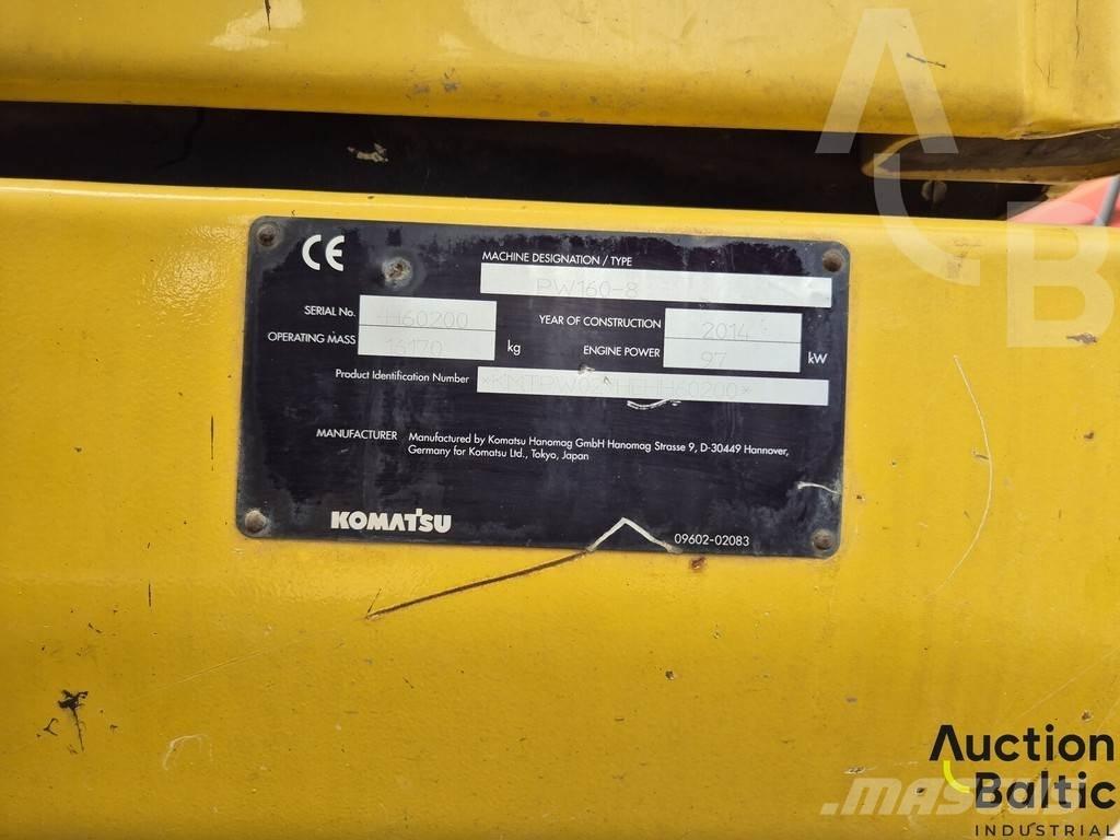 Komatsu PW160 Mobilbagger