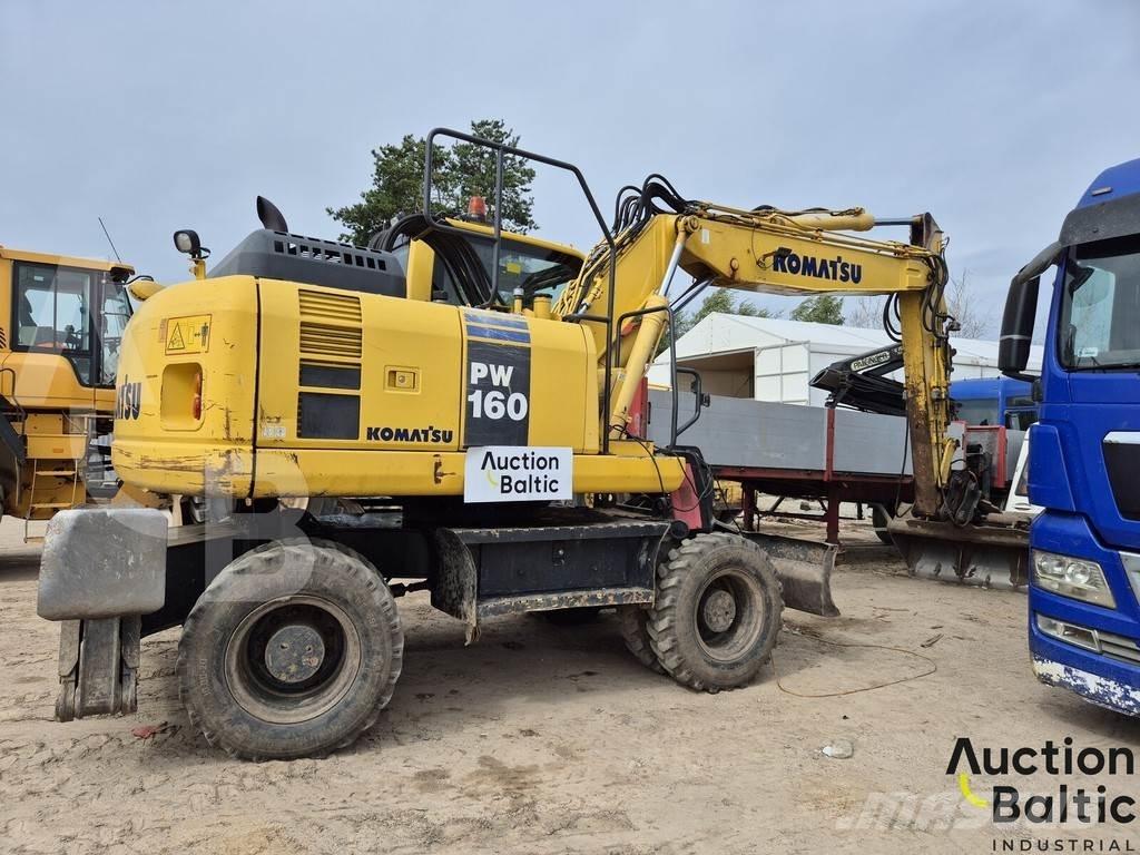 Komatsu PW160 Mobilbagger