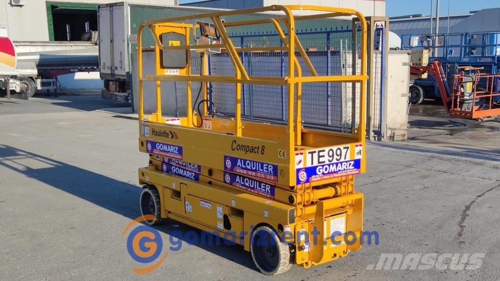 Haulotte Compact 8 Scheren-Arbeitsbühnen