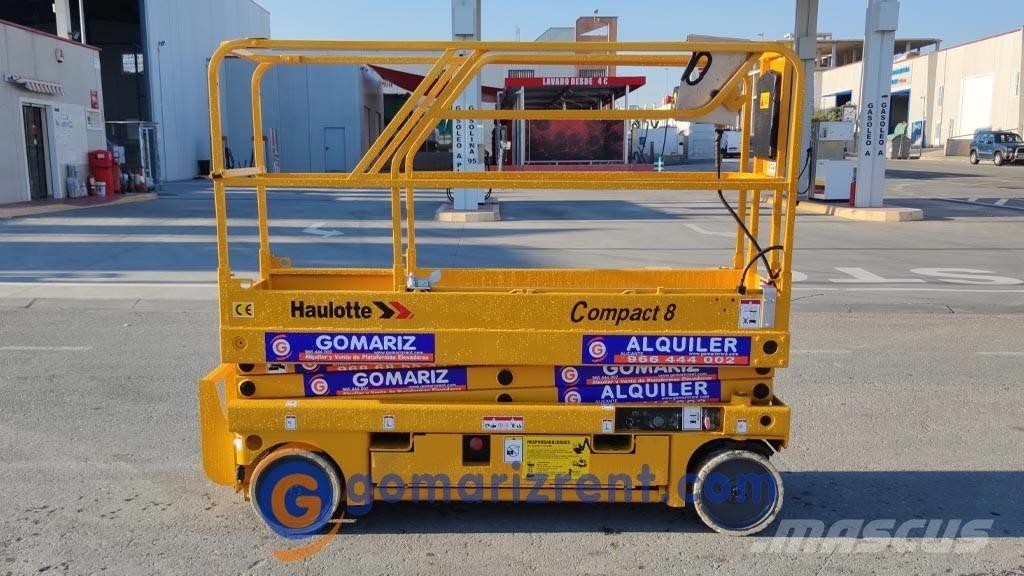 Haulotte Compact 8 Scheren-Arbeitsbühnen