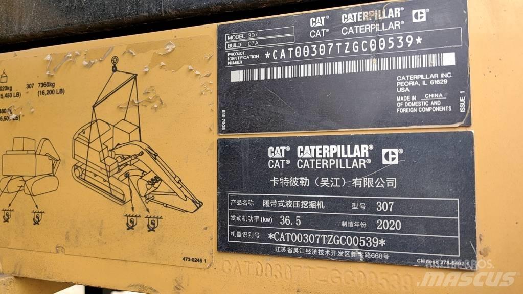 CAT 2020 CAT 307 Minibagger < 7t