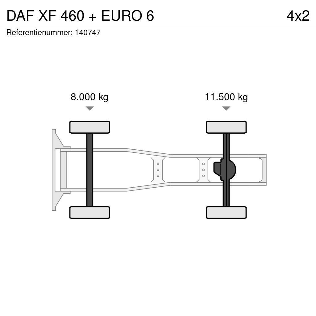 DAF XF 460 + EURO 6 Sattelzugmaschinen