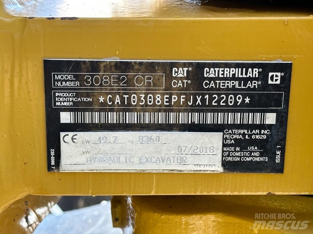 CAT 308 E2 CR Midibagger  7t - 12t