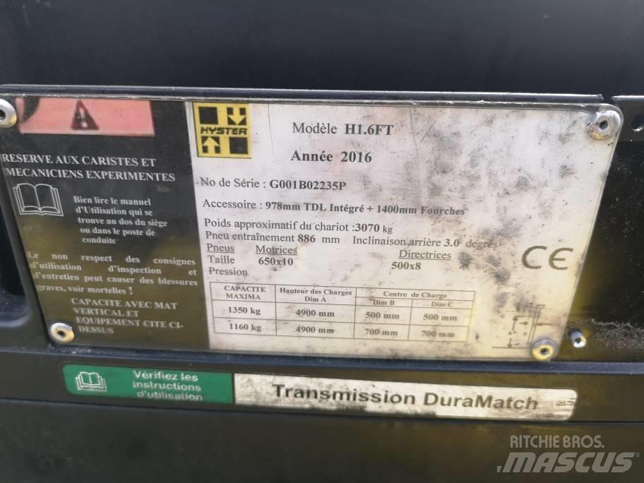 Hyster H 1.6 FT Gasstapler