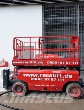 Magni DS 1218 RT Scheren-Arbeitsbühnen