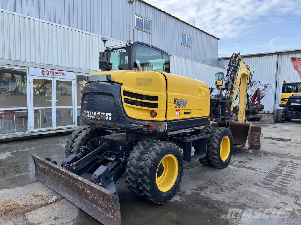 Yanmar B95W (40810) Mobilbagger