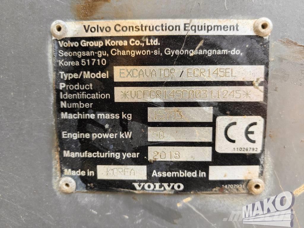 Volvo ECR 145 EL Raupenbagger