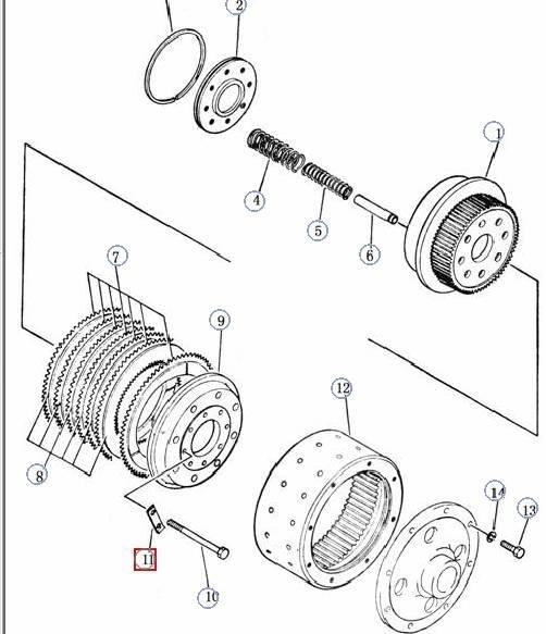 Shantui SD22 Getriebe