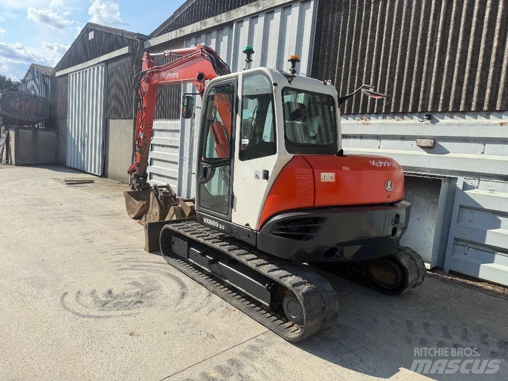 Kubota KX 080 Midibagger  7t - 12t