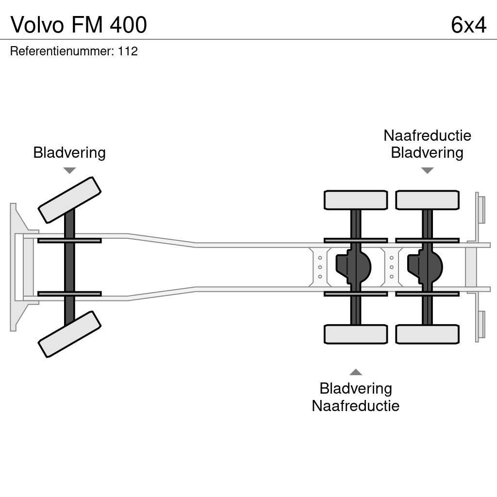Volvo FM 400 Pritschenwagen/Pritschenwagen mit Seitenklappe