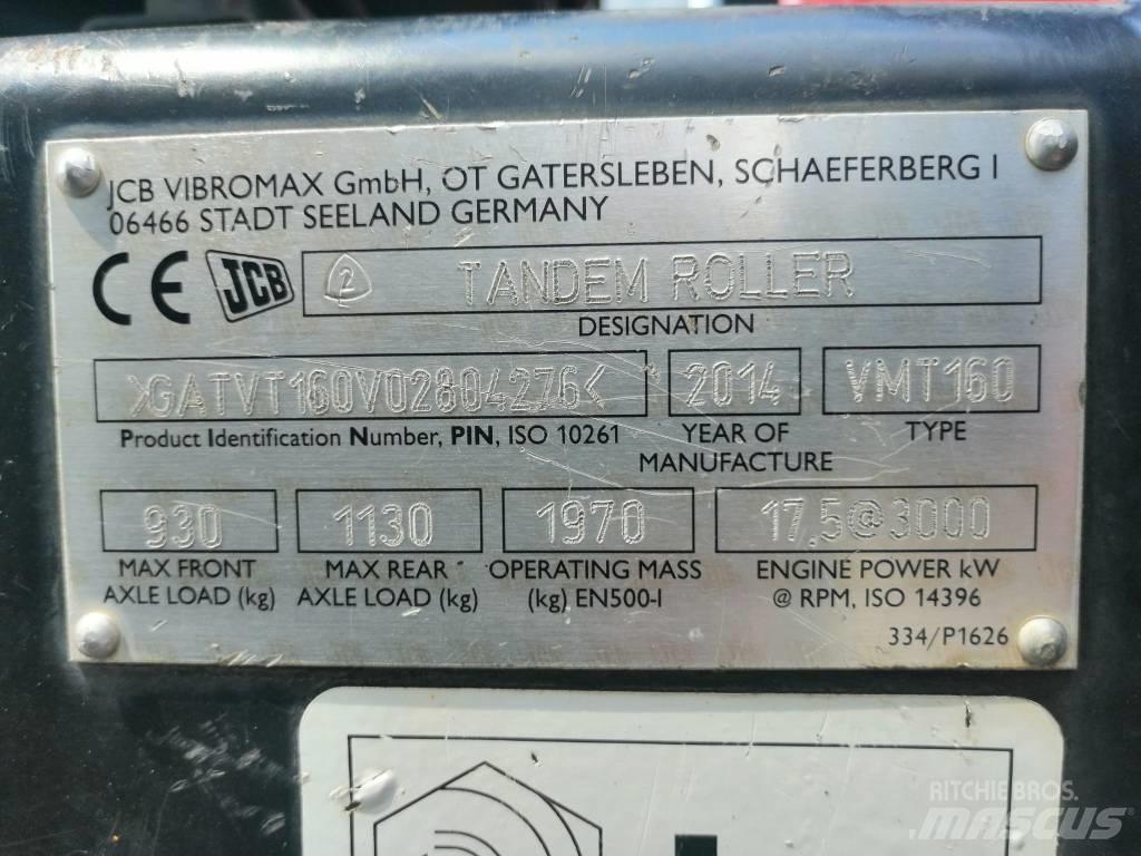 JCB Vibromax vmt 160 Tandemwalzen