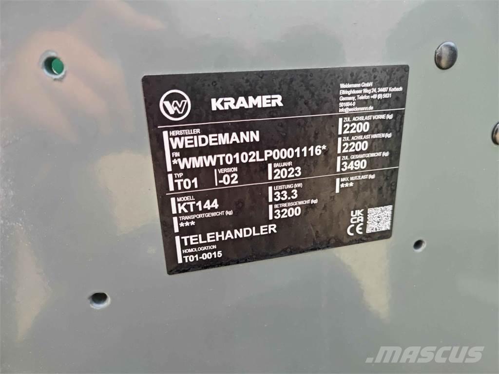 Kramer KT144 Teleskoplader für Landwirtschaft